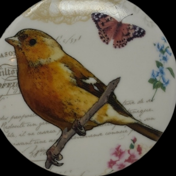 KENT POTTERY BIRD CUP WITH LID - Picture 12 of 15